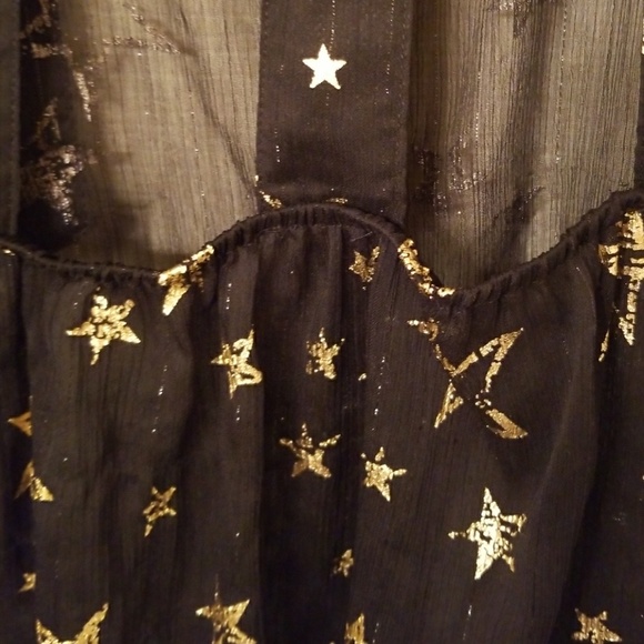 G by Guess Sheer Button Up Tank - Picture 5 of 6